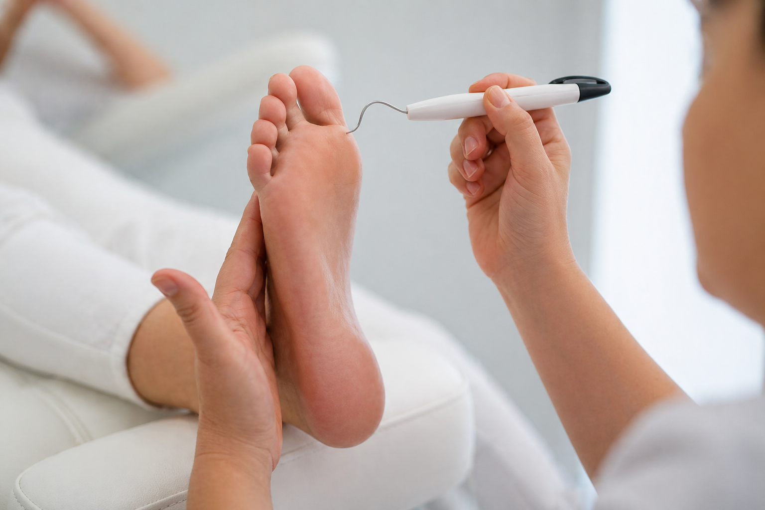 Diabetic foot check